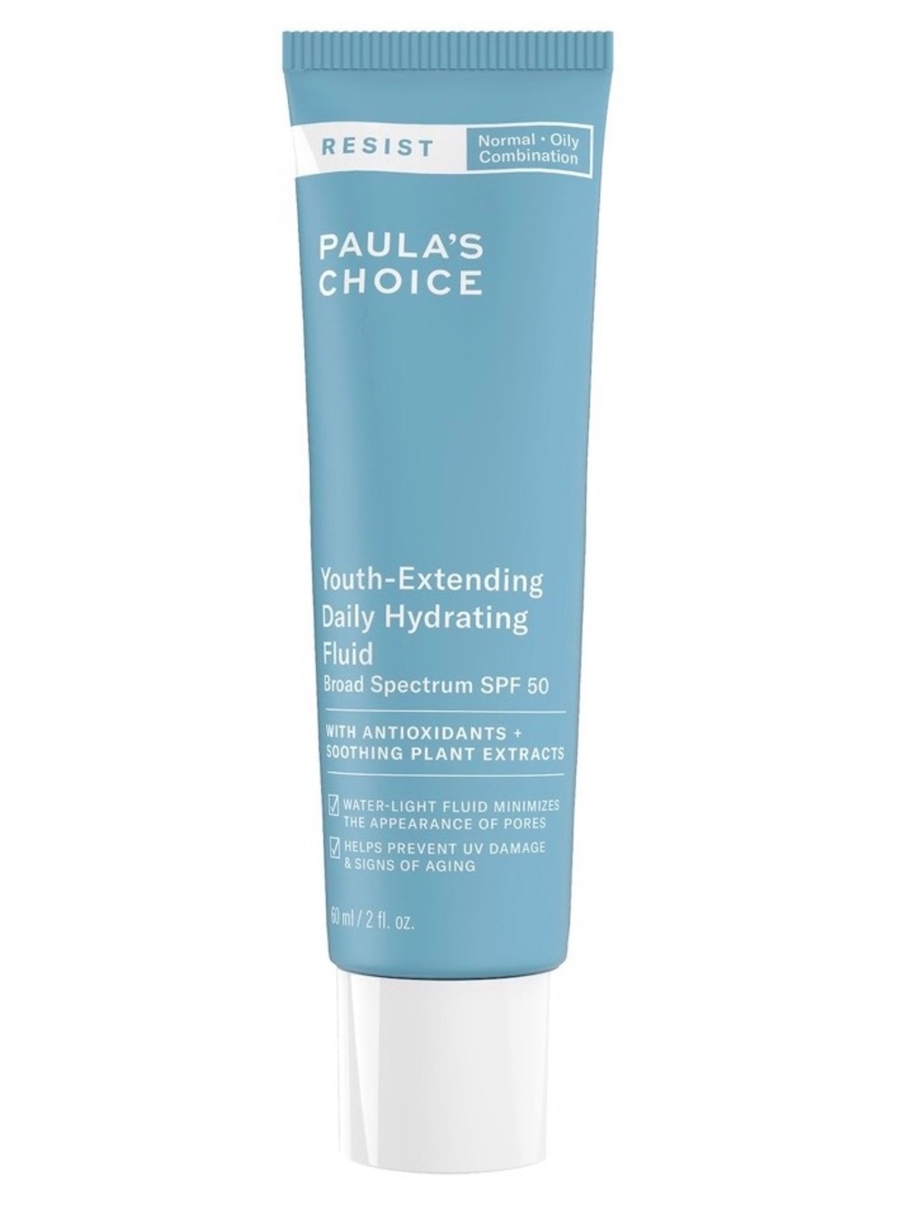 Paula's Choice Youth Extending Daily Hydrating Fluid SPF 50 $39 MSRP